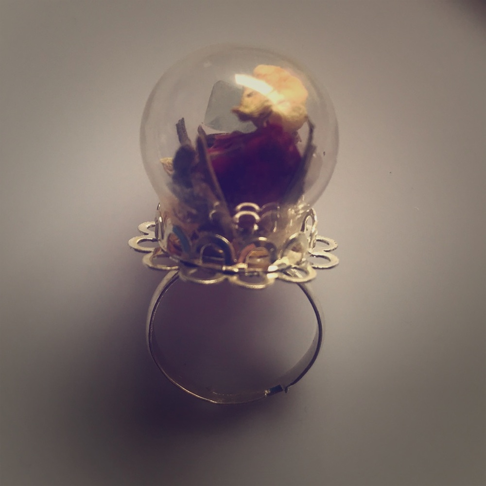 Magical fairy garden ring